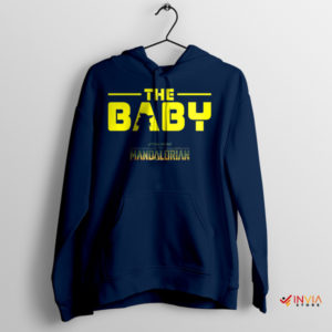 Little Force User the Baby Jedi Navy Hoodie