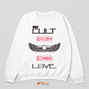 Love Album The Cult Vintage White Sweatshirt
