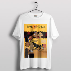 Love in the Paint Basketball Romance T-Shirt