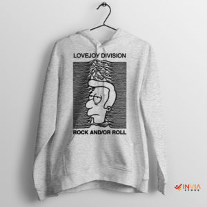 Lovejoy Meme Joy Division Album Sport Grey Hoodie