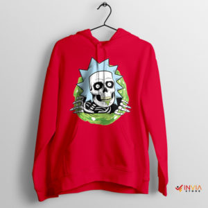 Mad Scientist Madness Rick Ripper Red Hoodie