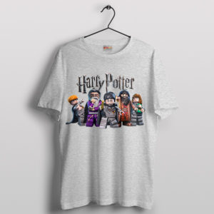Magical Minifigs Harry Potter LEGO Sport Grey T-Shirt