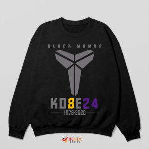 Mamba Magic Continues Kobe 8 24 Black Sweatshirt