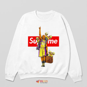Mamba's Ultimate Prize Kobe Trophy White Sweatshirt