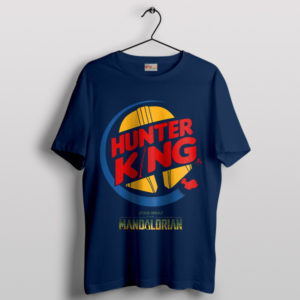 Mandalorian Munch Burger King '99 Edition Navy T-Shirt