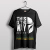 Mandalorian Vision Din Djarin Helmet Art T-Shirt