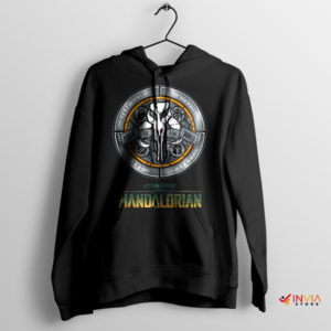 Mando Mark of Honor Mythosaur Black Hoodie