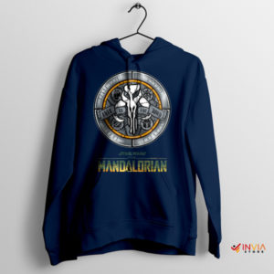 Mando Mark of Honor Mythosaur Navy Hoodie