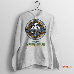 Mando Mark of Honor Mythosaur Sport Grey Hoodie