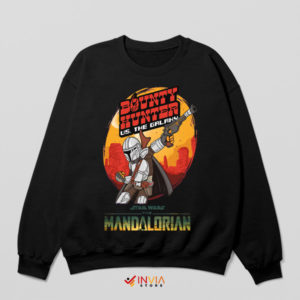 Mando Scott Pilgrim vs the Galaxy Black Sweatshirt