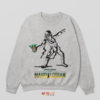 Mando and Grogu Flower Thrower Sweatshirt