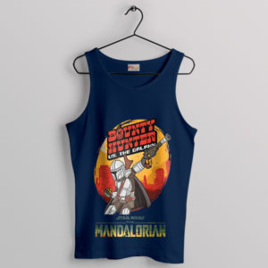 Mando's Bounty in Scott Pilgrim Universe Navy Tank Top