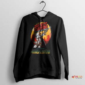 Mando's Galaxy Hunt Scott Pilgrim Style Black Hoodie