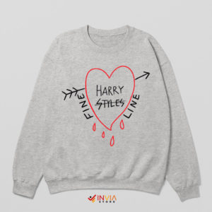 Masterpiece Fine Line Harry Styles Sport Grey Sweatshirt