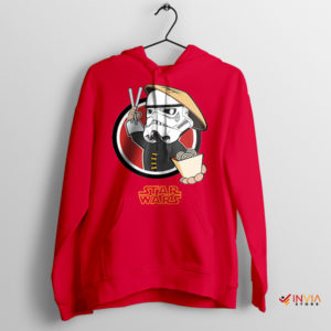 Meditative Galaxy Zen Stormtrooper CAC Red Hoodie