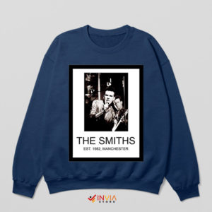 Melodic Origins The Smiths Est 1982 Navy Sweatshirt