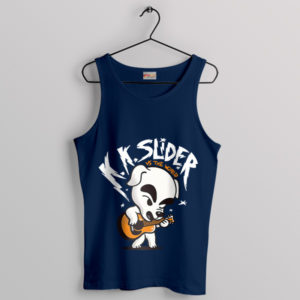 Melodies K K Slider vs The World Navy Tank Top