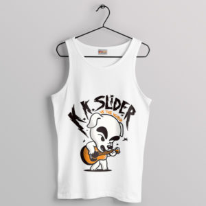 Melodies K K Slider vs The World White Tank Top
