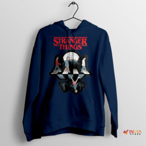 Melody Abbey Road The Upside Down Navy Hoodie