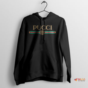 Meme Couture Pucci Fashion Symbol Black Hoodie