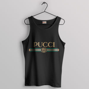 Meme Mode Fashion Couture Pucci Black Tank Top