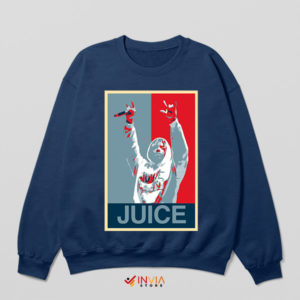 Memories Vintage Juice Wrld Retro Navy Sweatshirt