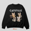 Meow-sical Catstille Bastille Band Sweatshirt