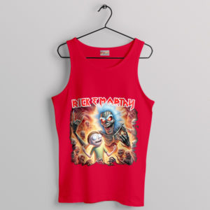Metal Mayhem Rick Morty Maiden Navy Tank Top