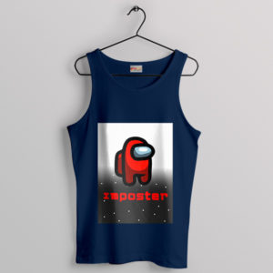 Mischief Afoot Among Us Imposter Navy Tank Top