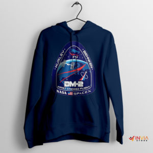 Mission Couture SpaceX Crewed Flight Navy Hoodie