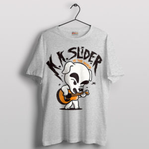 Musical K K Slider vs The World Sprot Grey T-Shirt