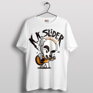Musical K K Slider vs The World White T-Shirt