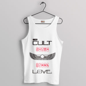 Musical Romance The Cult Love Album White Tank Top