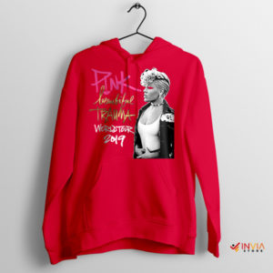 Musical Spectacle Beautiful Trauma Red Hoodie