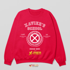 Mutant Pride Xavier's School Red Sweatshirt