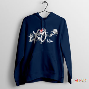 Mystical Overdose XO The Weeknd Navy Hoodie