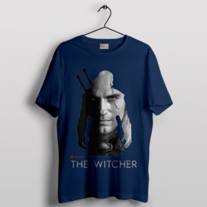 Mystical Presence Henry Cavill Witcher Navy T-Shirt