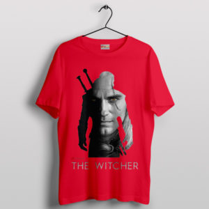 Mystical Presence Henry Cavill Witcher Red T-Shirt