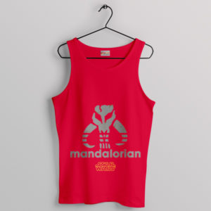 Mythosaur Mirage Mandalorian Adidas Red Tank Top