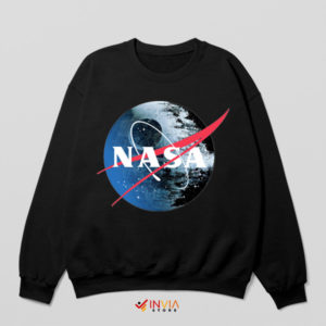 NASA's Galactic Guardian Death Star Black Sweatshirt