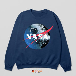 NASA's Galactic Guardian Death Star Navy Sweatshirt