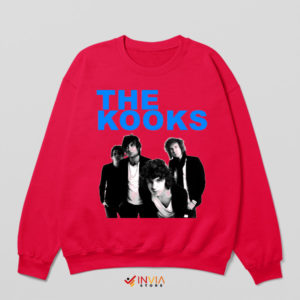 Naive by the Kooks Music Red Sweatshirt
