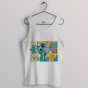 New Abnormal Album Art The Strokes Sport Grey Tank Top