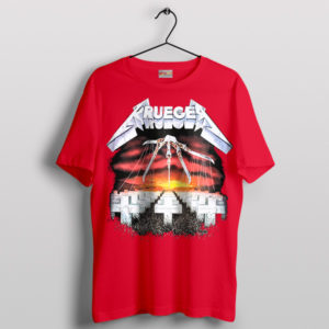 Nightmare Freddy's Master of Puppets Red T-Shirt