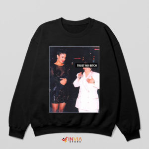 No Bitch Club Selena Edition Black Sweatshirt