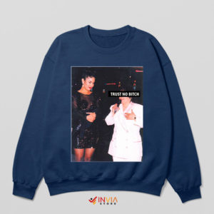 No Bitch Club Selena Edition Navy Sweatshirt