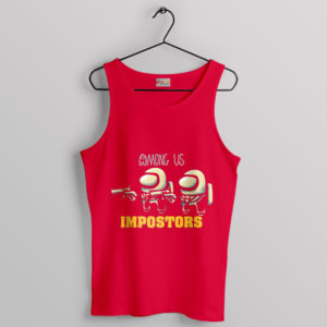 Noir Impostor Pulp Fiction Game Red Tank Top