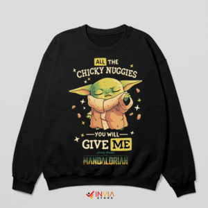 Nugget Napper Grogu Chicky Nuggies Sweatshirt