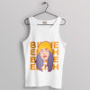 Ocean Eyes Abstract Billie Eilish Face Tank Top