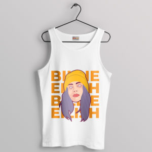 Ocean Eyes Abstract Billie Eilish Face Tank Top